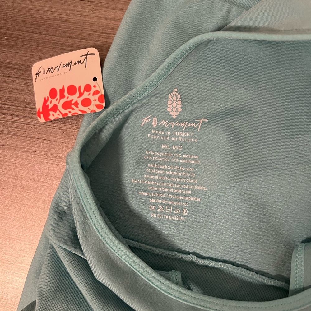 NWT Free People FP Movement “Every Single Time” Runsie Size M-L - Picture 7 of 7